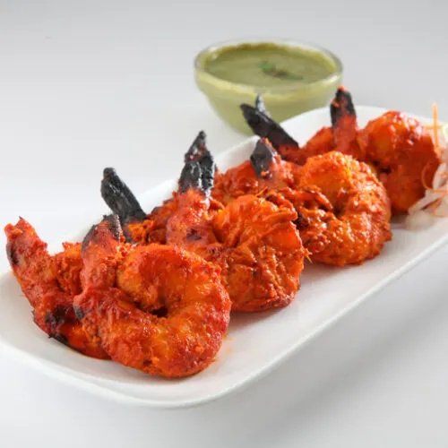 Prawns Achari Tikka